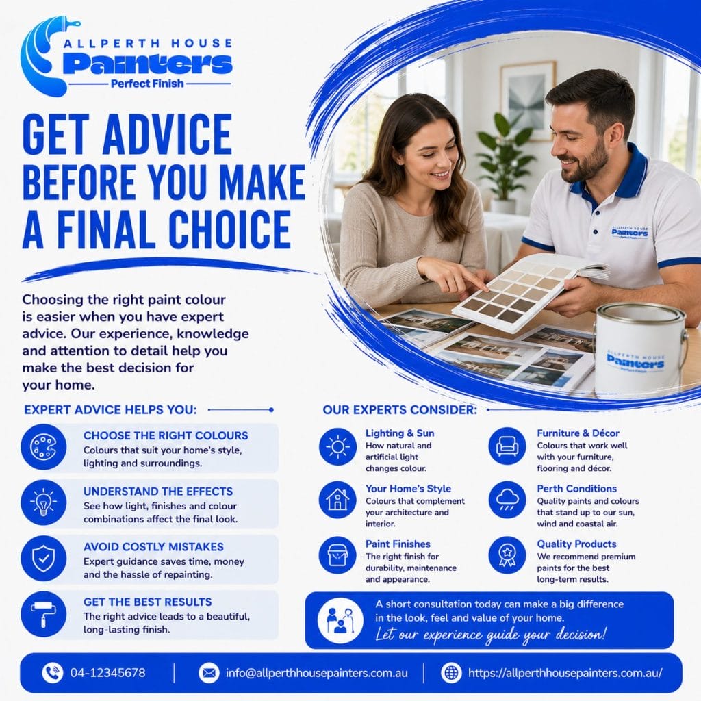 6 Tips to Help You Choose the Right Paint Colours for Your Perth Home